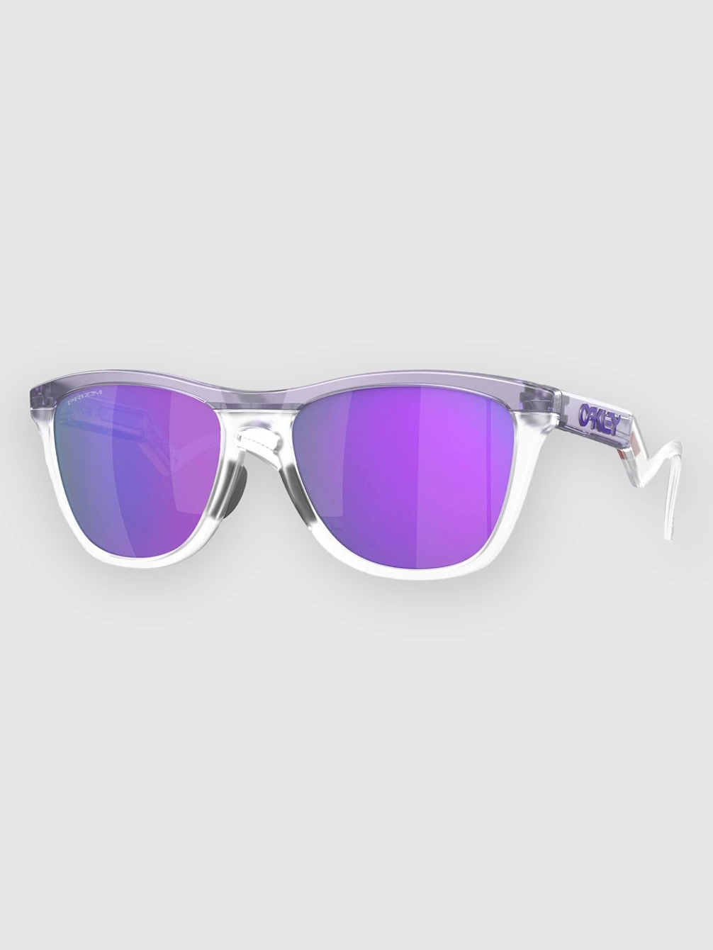 

Матовые транс-сиреневые/прозрачные солнцезащитные очки Frogskins Hybrid Matte Oakley, фиолетовый