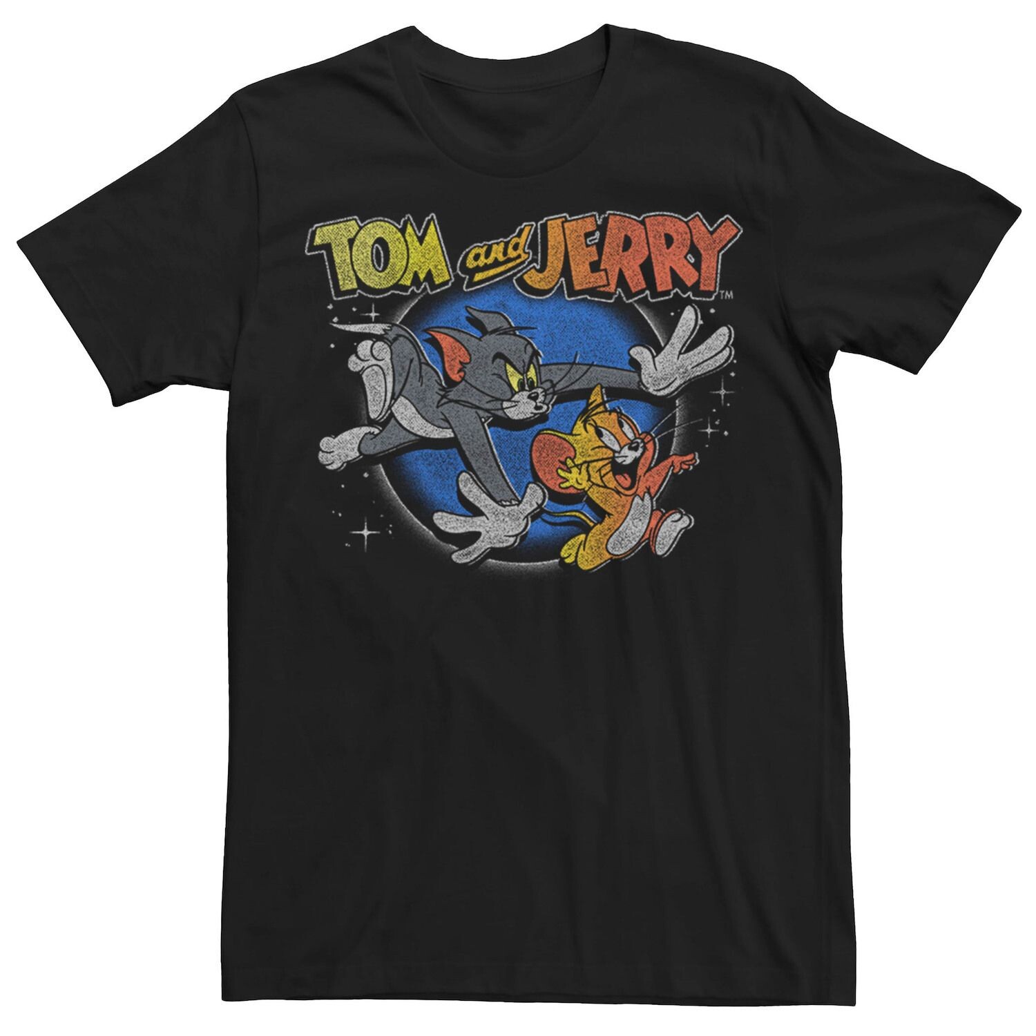 

Мужская футболка с блестками Tom And Jerry Licensed Character
