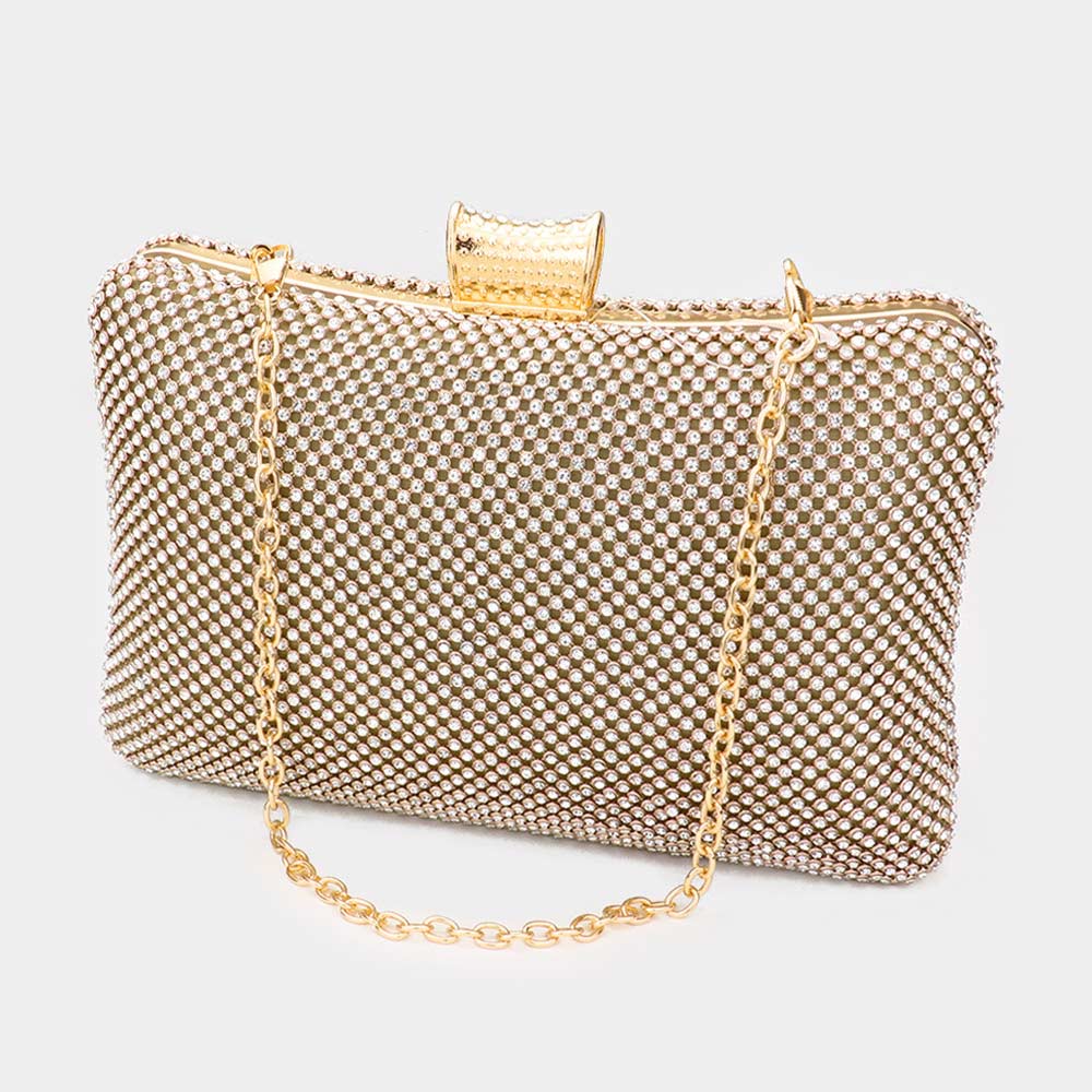 

Блестящая вечерняя сумка тоут клатч кроссбоди FASHNZFAB