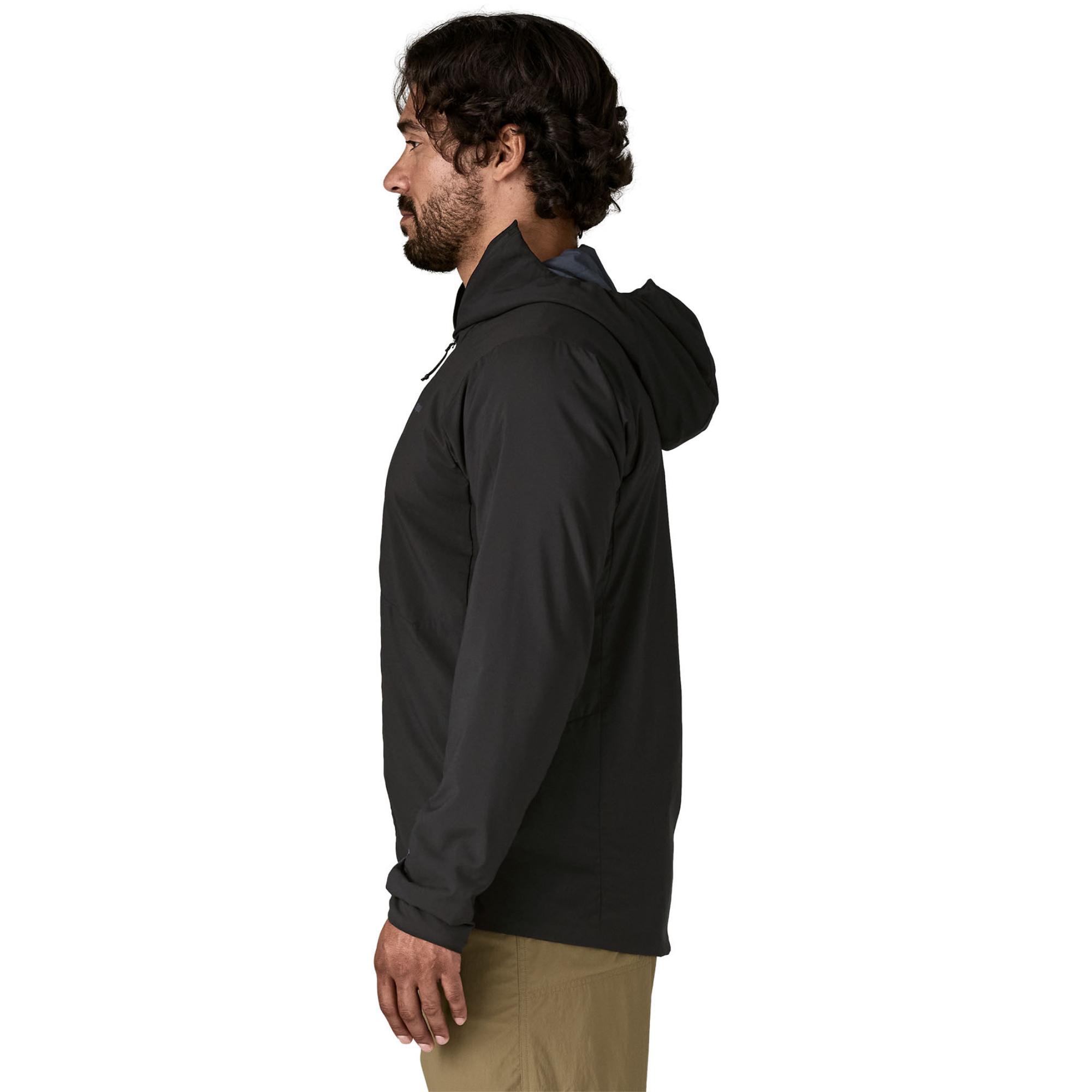 Мужская ультралегкая толстовка Nano Air на молнии Patagonia, Black — фото 2