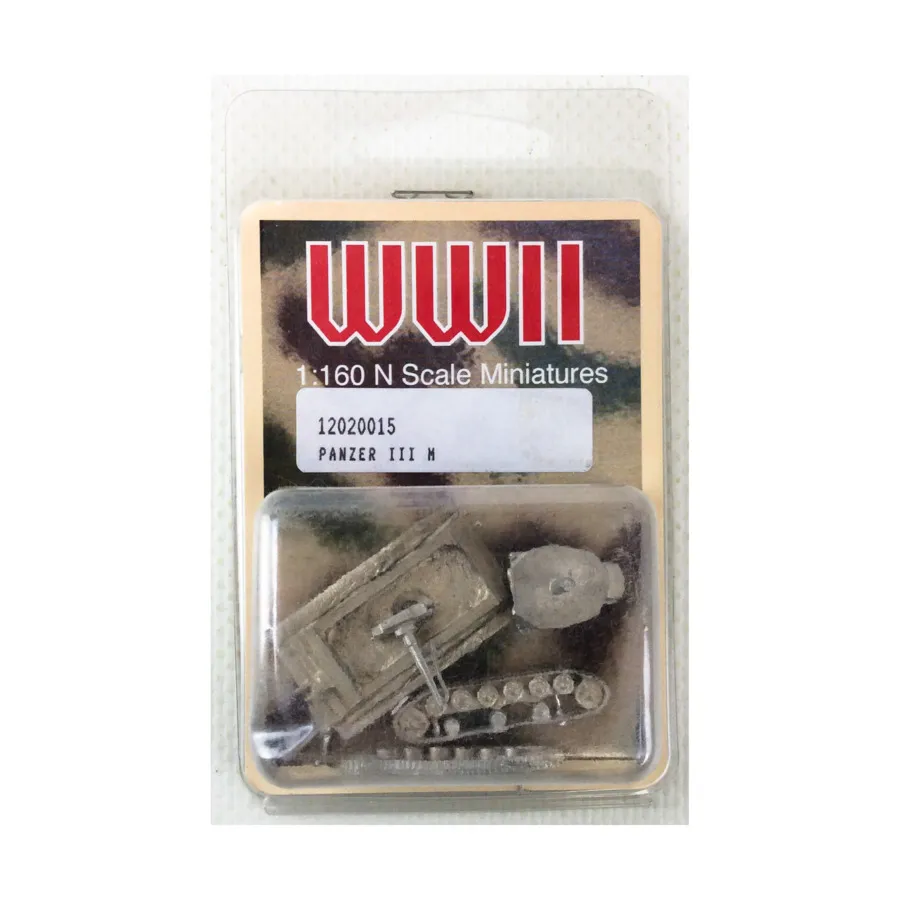 

Панцер III М, WWII Miniatures (1:160)