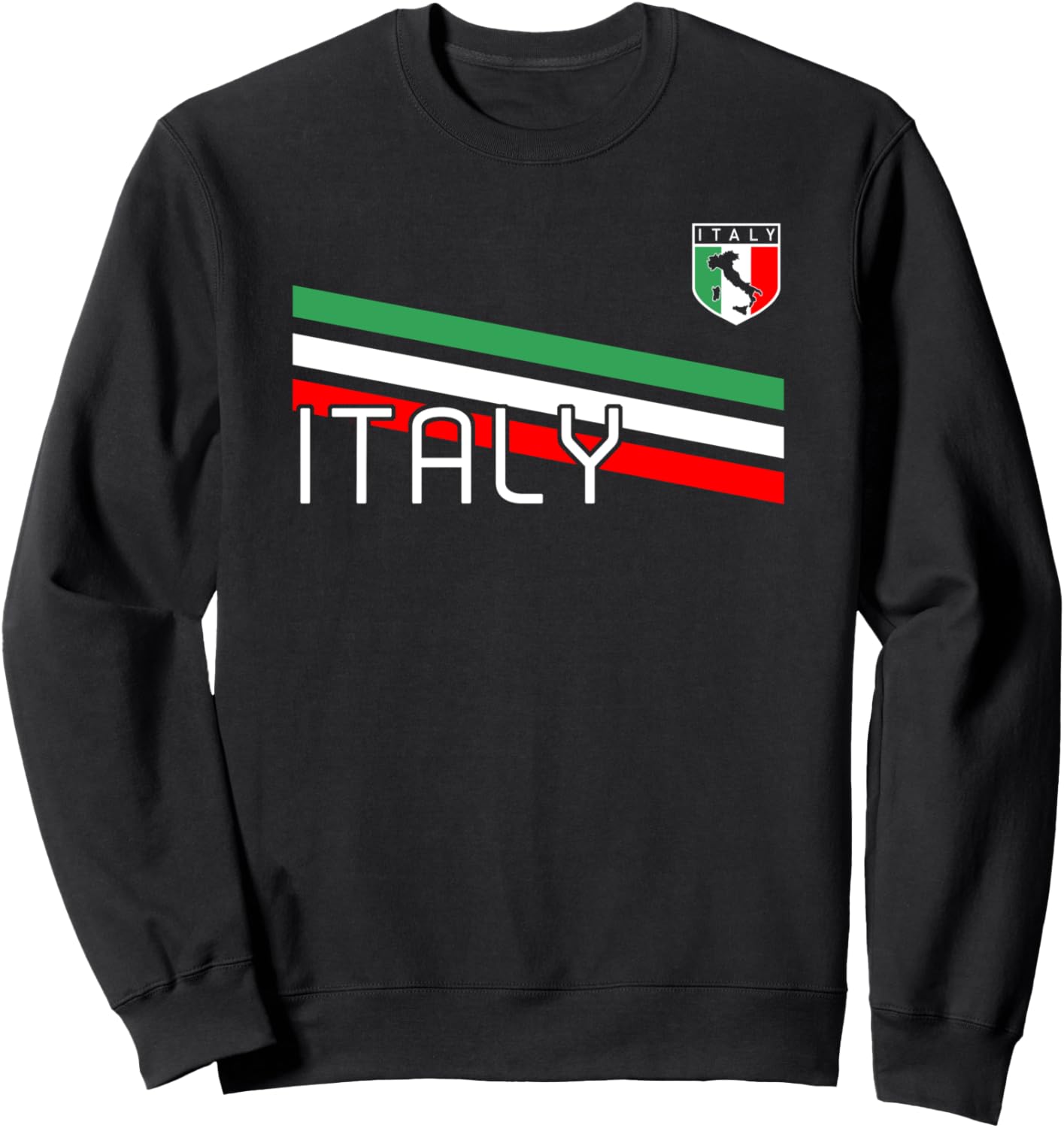 

Модная толстовка в итальянскую полоску Trendy Apparel, черный