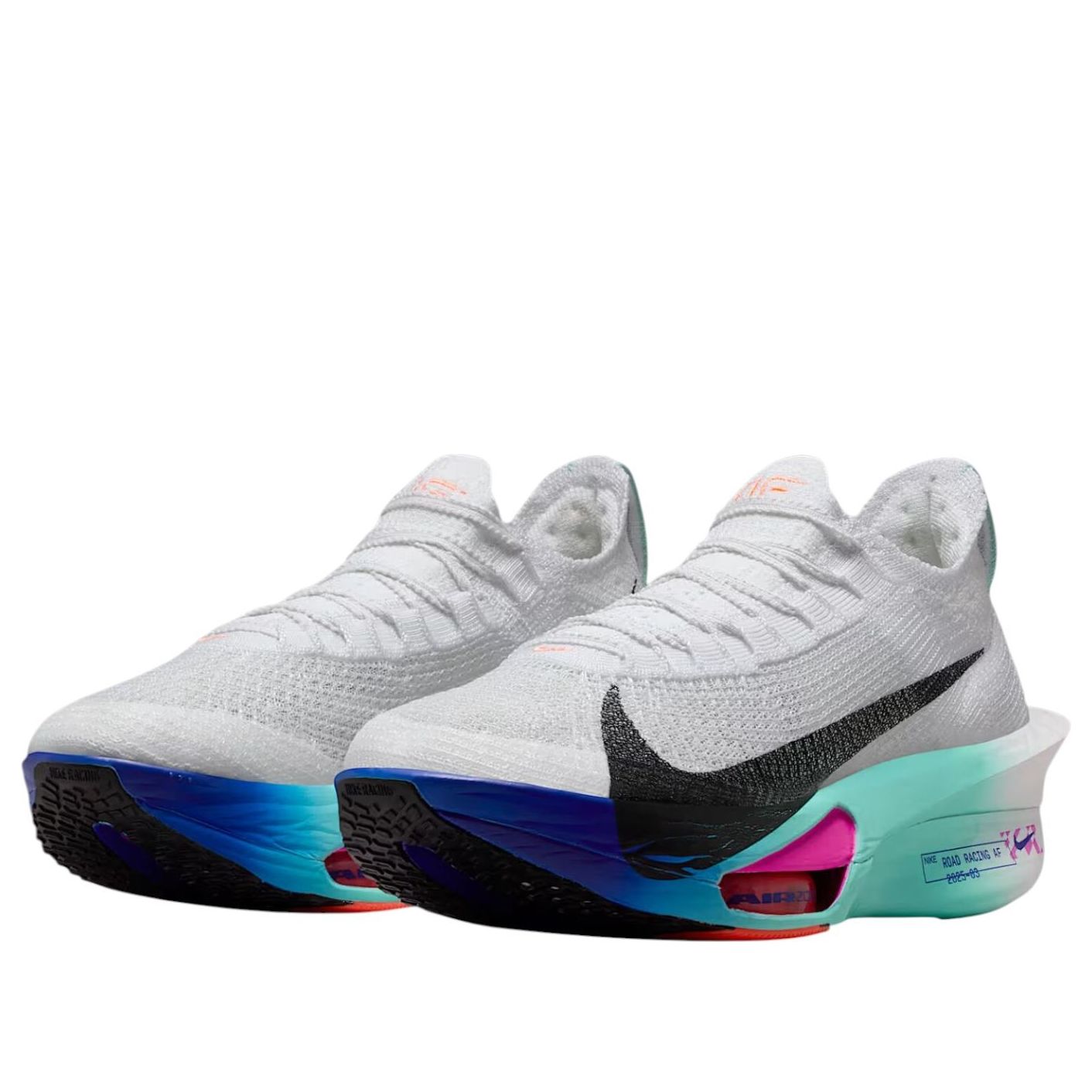 Кроссовки (WMNS) Nike Air Zoom Alphafly Next% 3 'Wihte Hyper Turquoise Concord' — фото 3