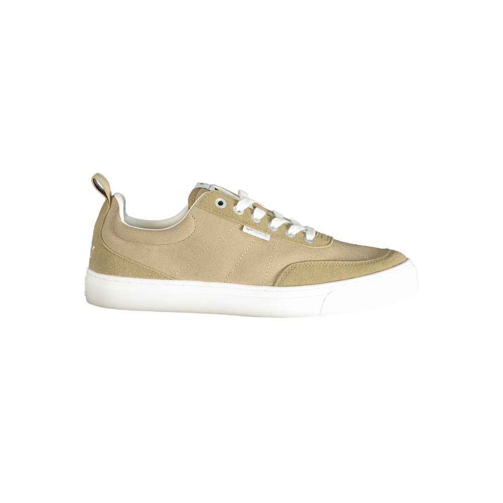 

Бежевые мужские кроссовки из полиэстера Gas, Beige
