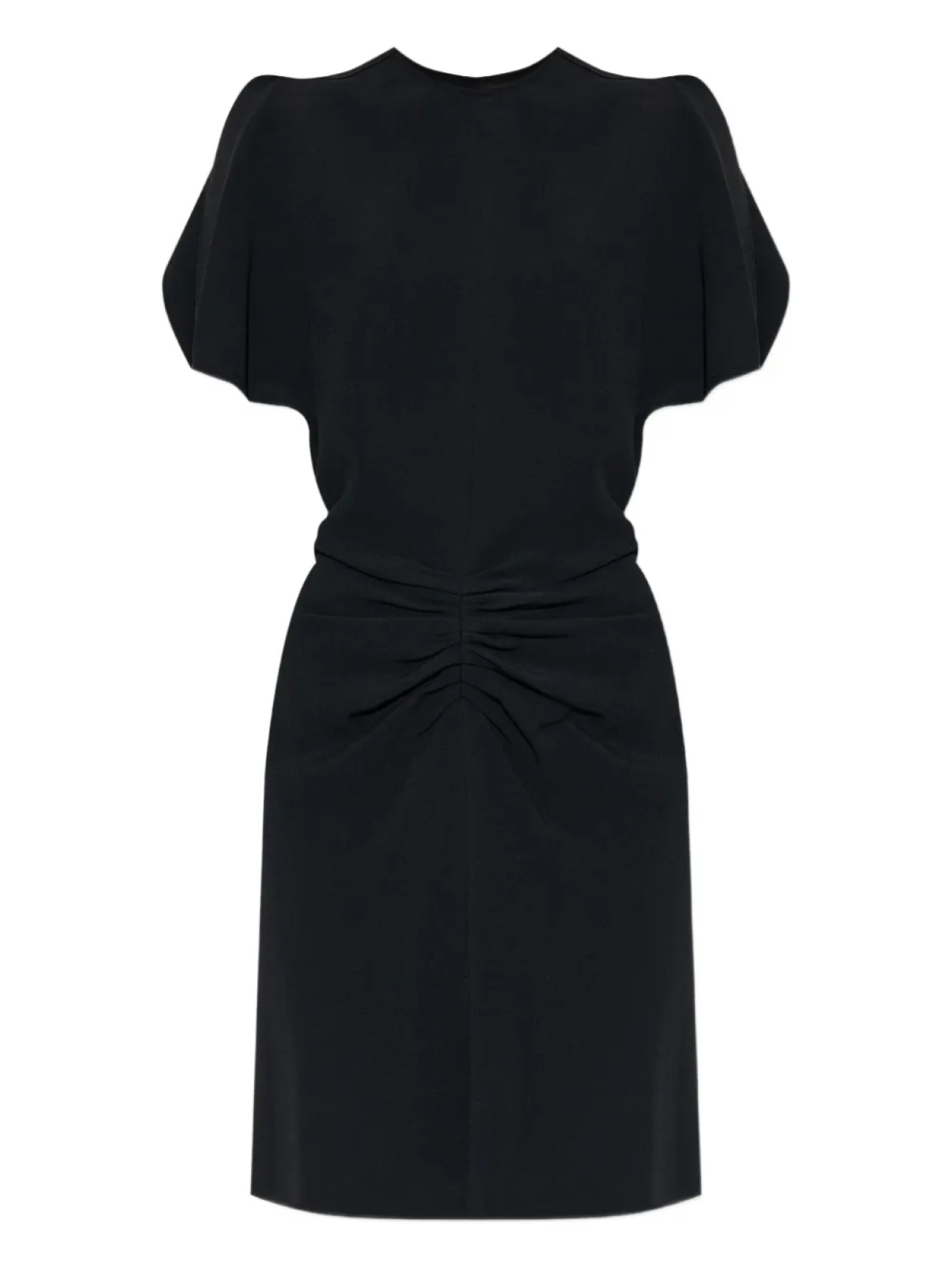 

Платье со сборками Victoria Beckham, черный