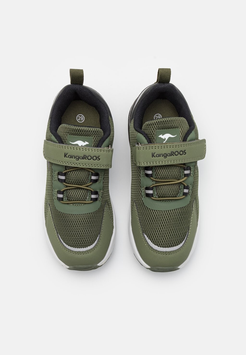 Низкие кроссовки Kx-Arg Unisex KangaROOS, хаки — фото 4