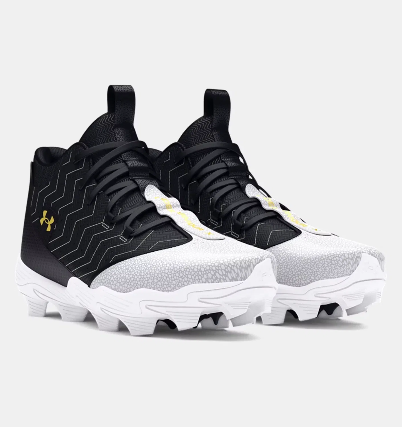 Мужские бейсбольные бутсы Under Armour Harper 9 RM 3027442-001 черного цвета DWA3853