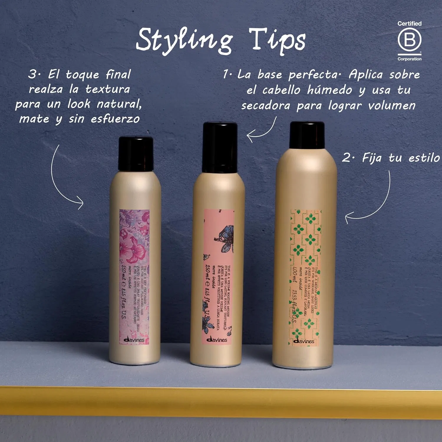 Сухой текстурирующий спрей «More Inside This is a Dry Texturizer» от Davines Davines — фото 4