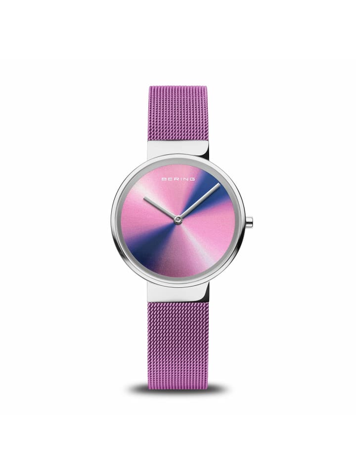 

Bering Аналоговые женские часы фиолетового цвета