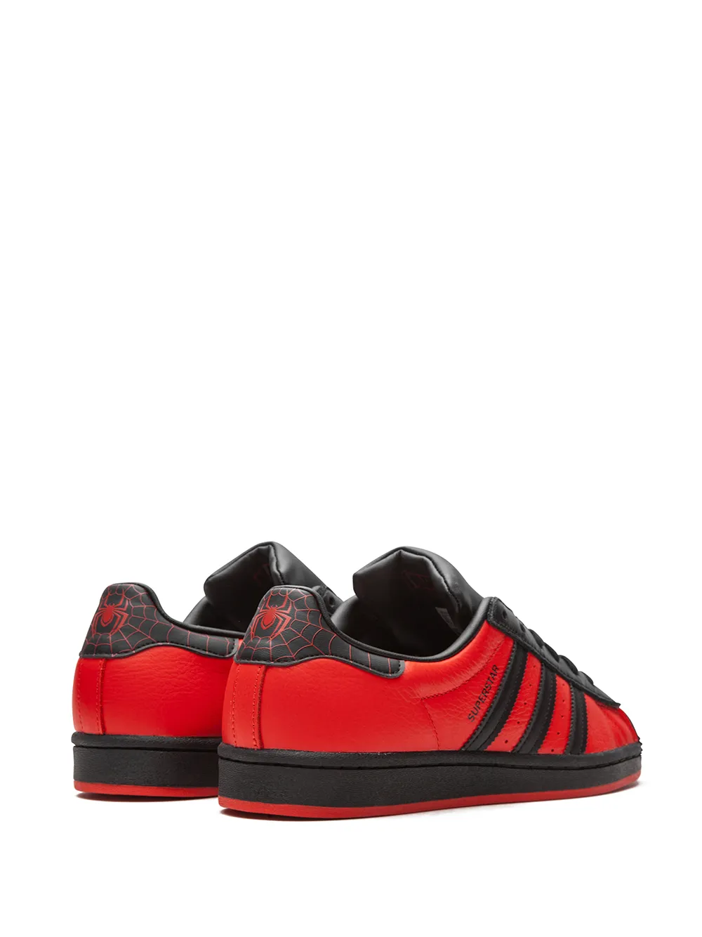 Кеды SuperStar J adidas, красный — фото 3