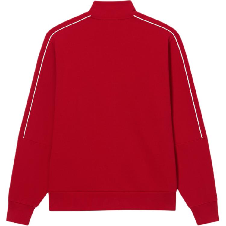 Lacoste Мужская куртка 240/Красные, с воротником-стойкой, средней толщины, другие — фото 3