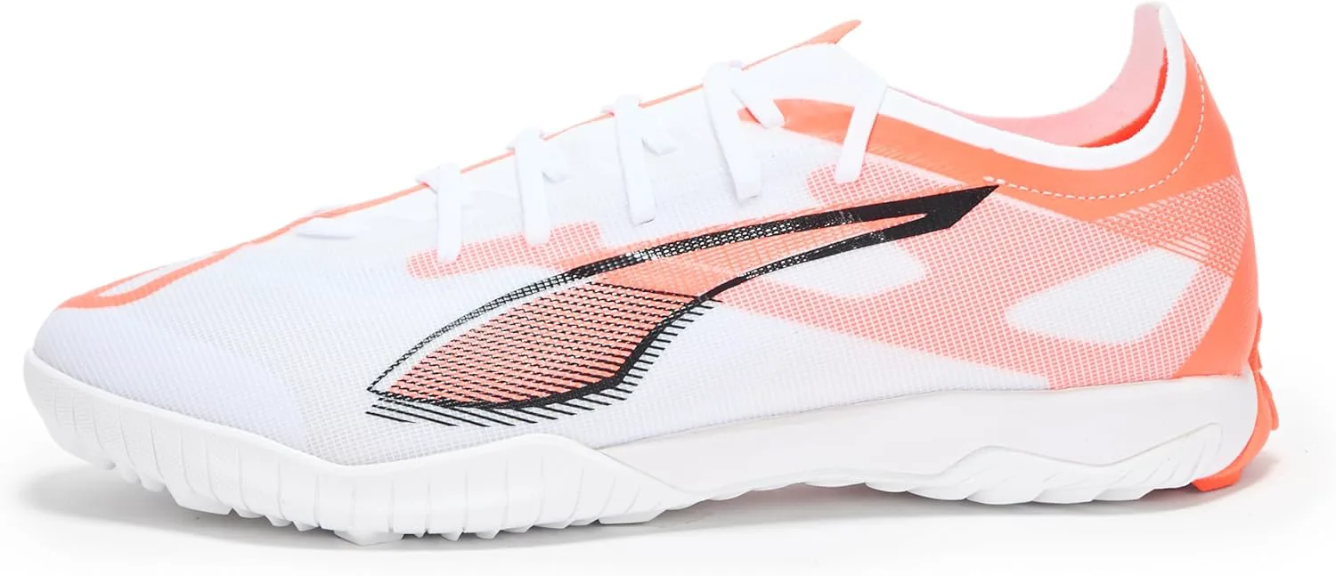 Футбольные бутсы Puma Men's Ultra 5 Match Turf Trainer, белый/черный/красный