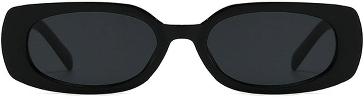 

Популярные модные маленькие прямоугольные солнцезащитные очки для женщин в стиле ретро, ​​конфетных оттенков, с защитой от УФ-излучения UV400, для мужчин в стиле панк с леопардовым принтом mincl, Black