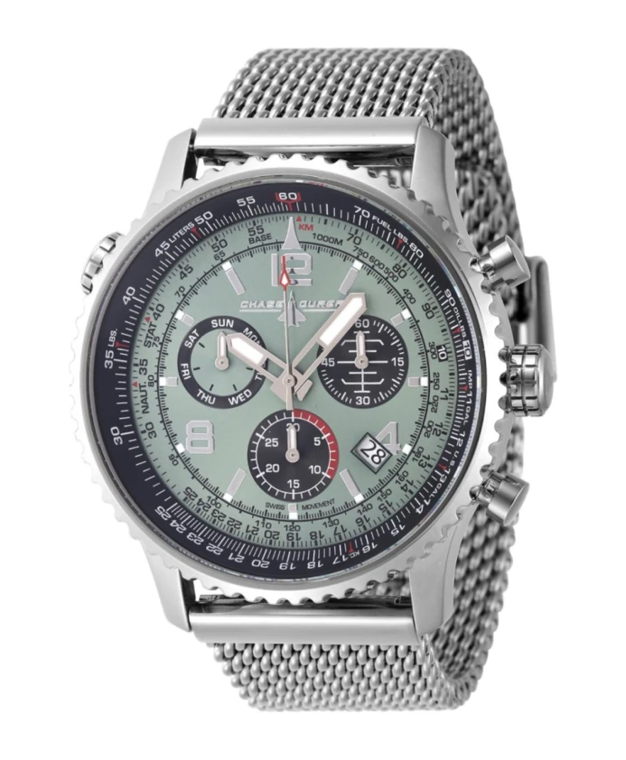 

Кварцевые часы Flight Commander с синим циферблатом Invicta Watches, серый