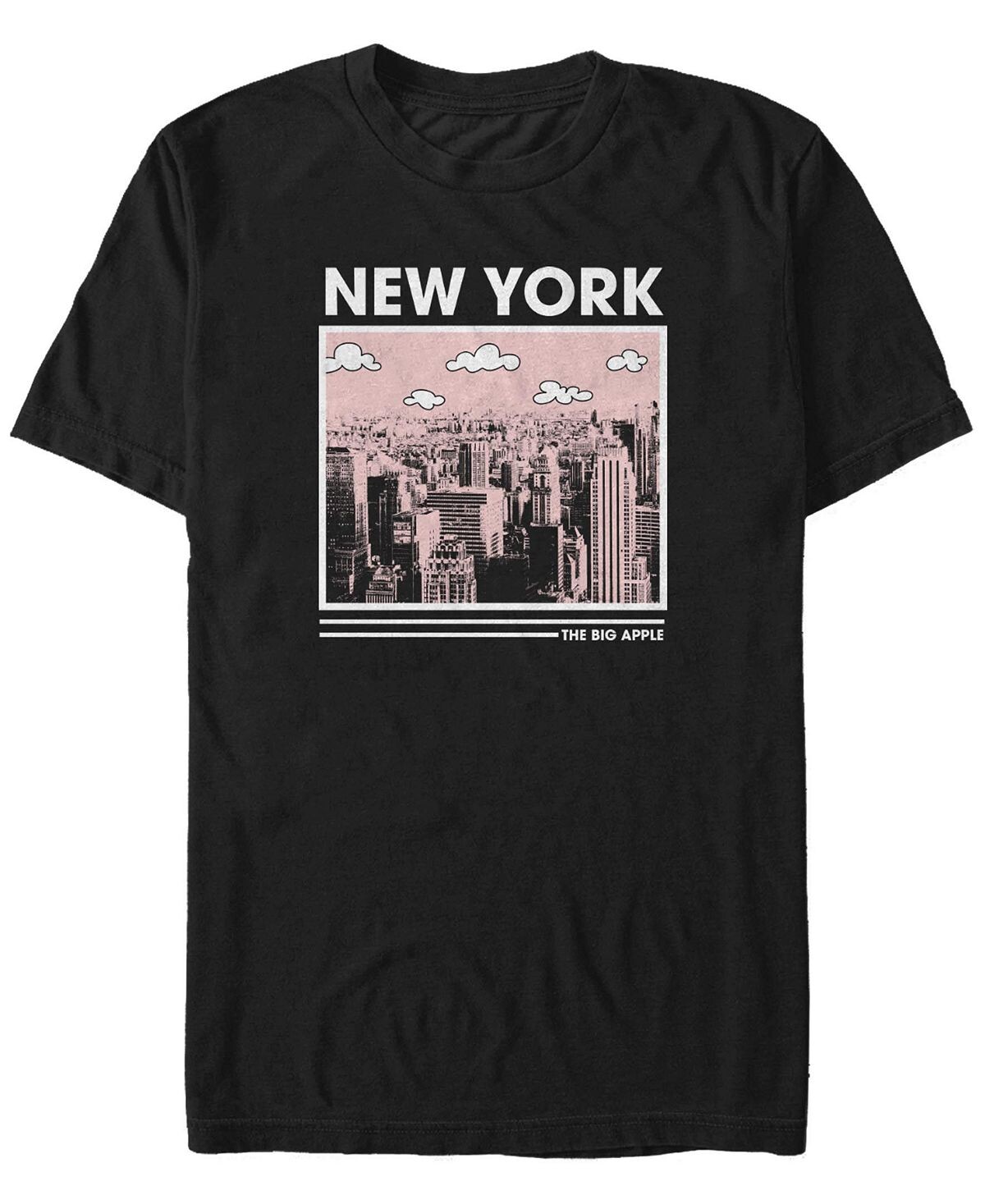 

Мужская футболка с коротким рукавом The Big Apple с круглым вырезом Fifth Sun