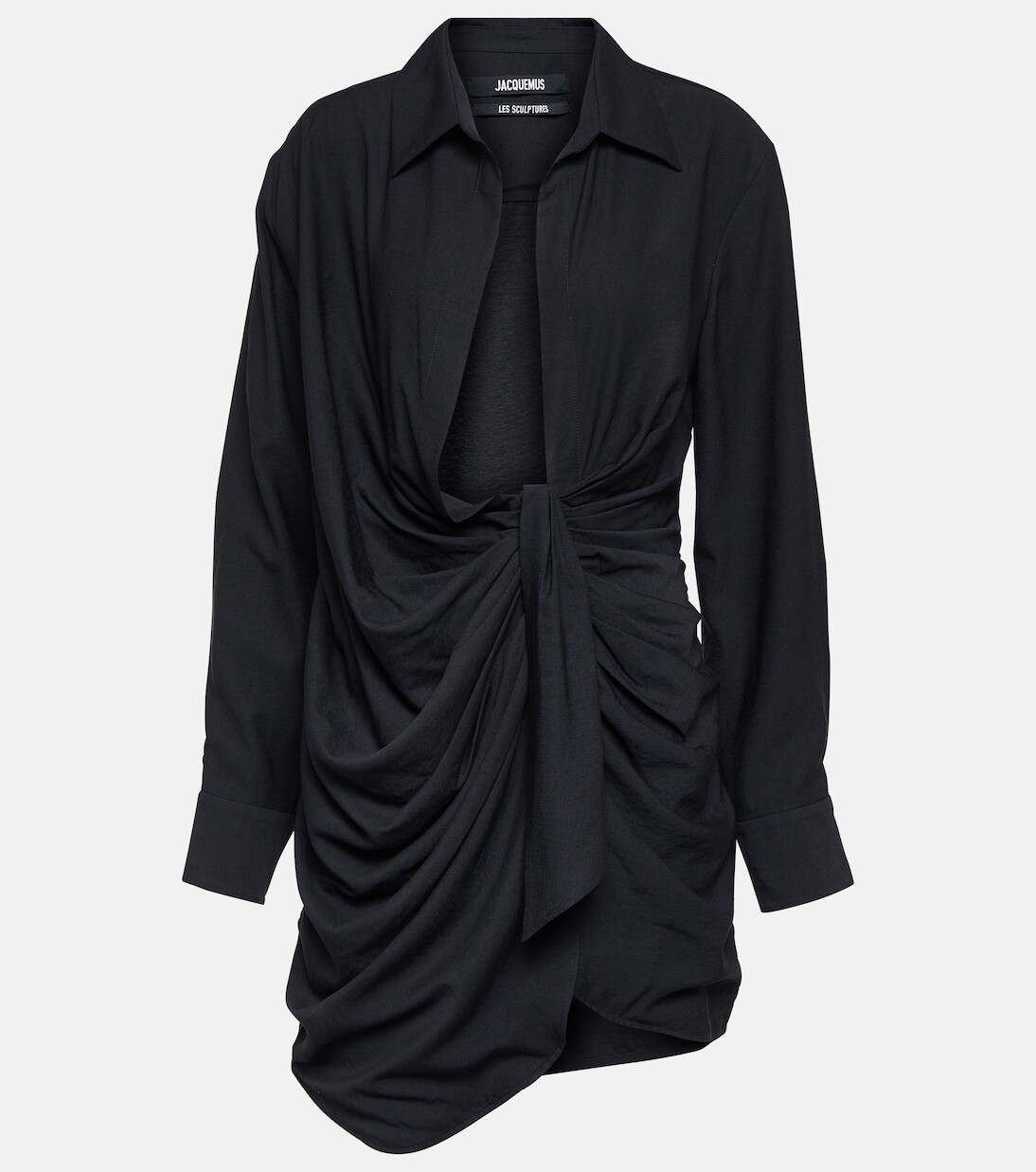

Мини-платье la robe bahia с глубоким вырезом Jacquemus, синий