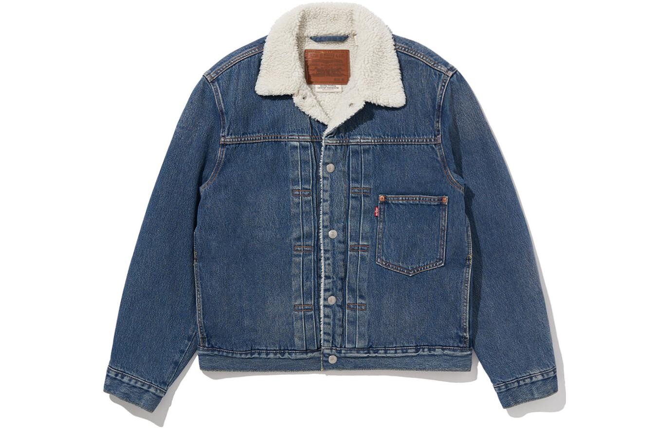 

Джинсовая куртка унисекс деним синий Levis