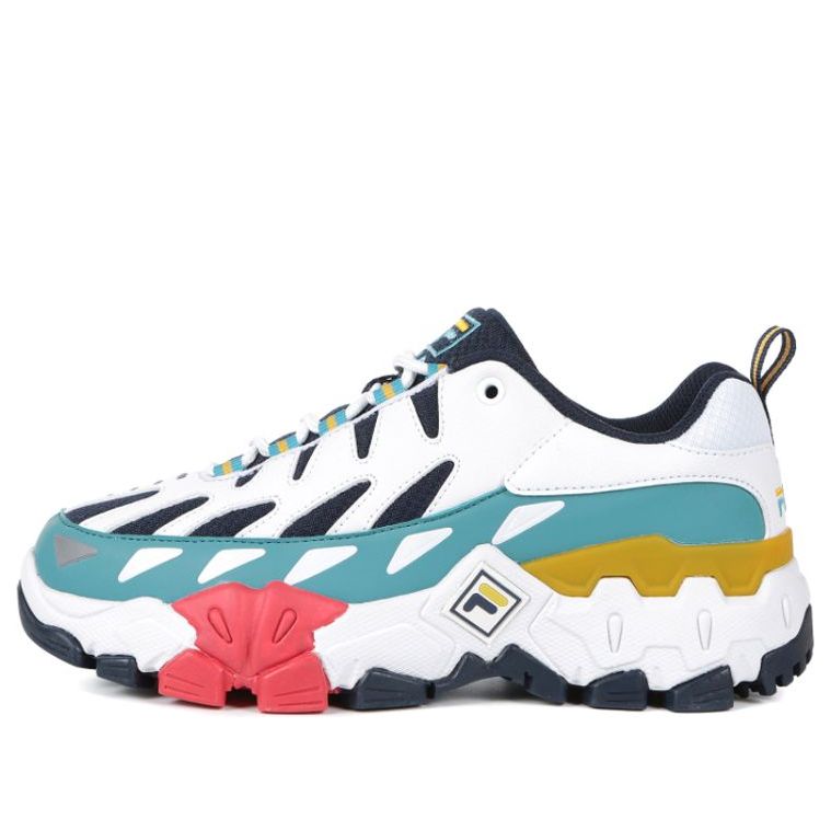 

Кроссовки FILA Raid Running Show White/Green/Red 1JM01262_117, красный