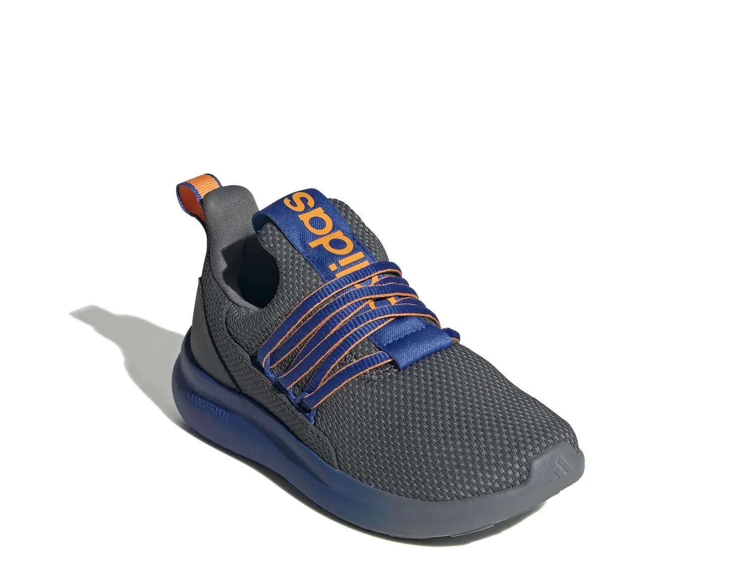 

Кроссовки Adidas Lite Racer Adapt 7.0 — детские, серые/синие
