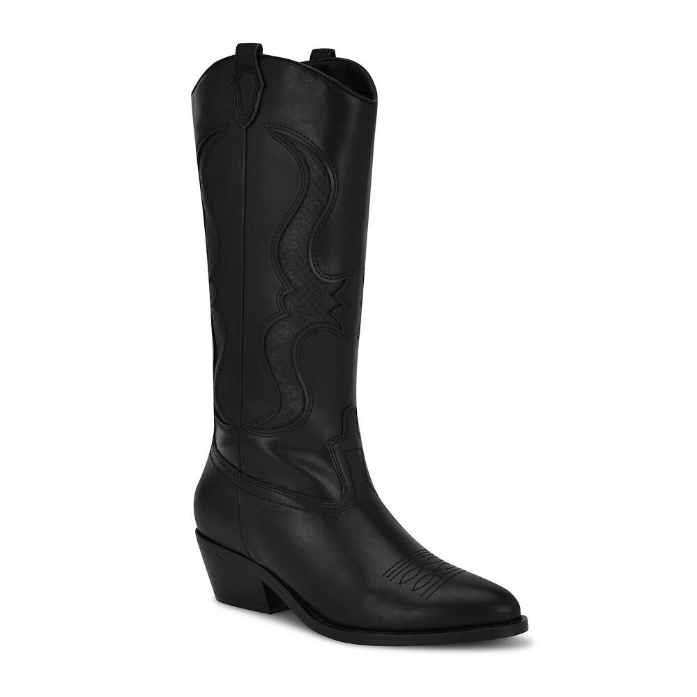 

Женские повседневные ботинки в стиле вестерн Nine West Cwyft, черный