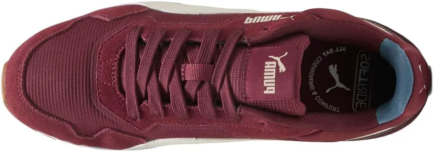 Мужские кроссовки PUMA Softride St Miler на шнуровке повседневные - красные, красный — фото 4