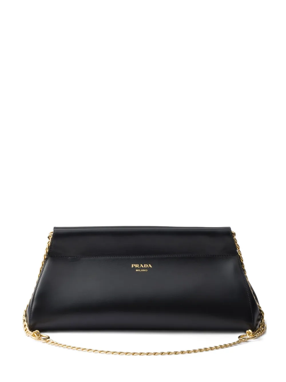 

Сумка на плечо Enchaîné среднего размера Prada, черный