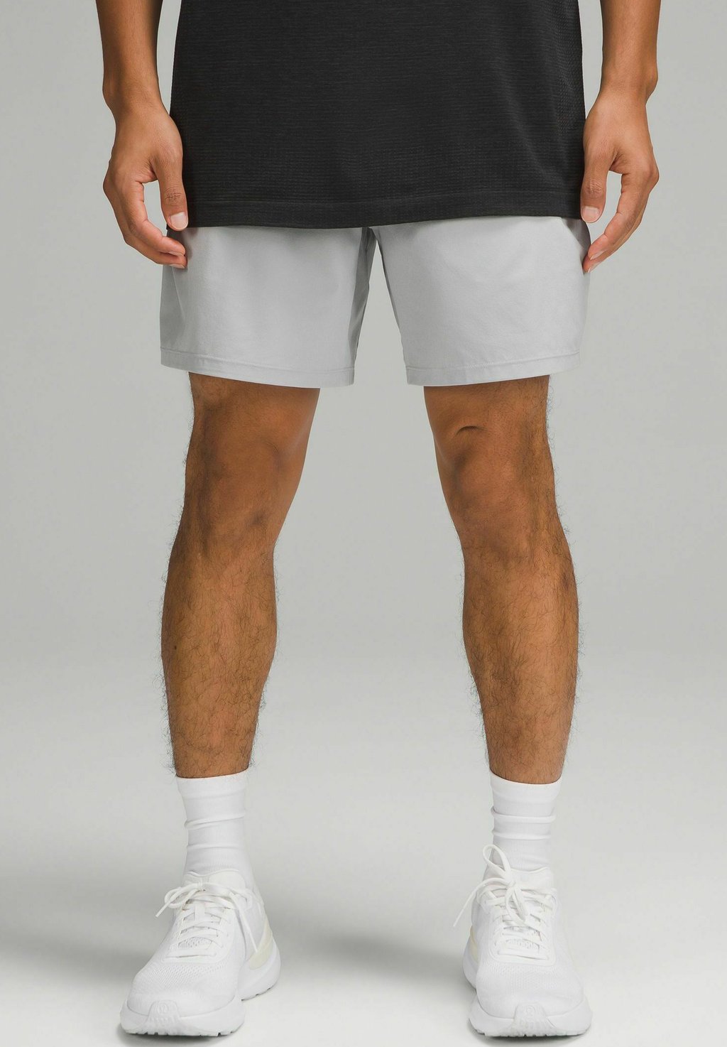 

Спортивные шорты PACE BREAKER LINERLESS 18CM lululemon, серый