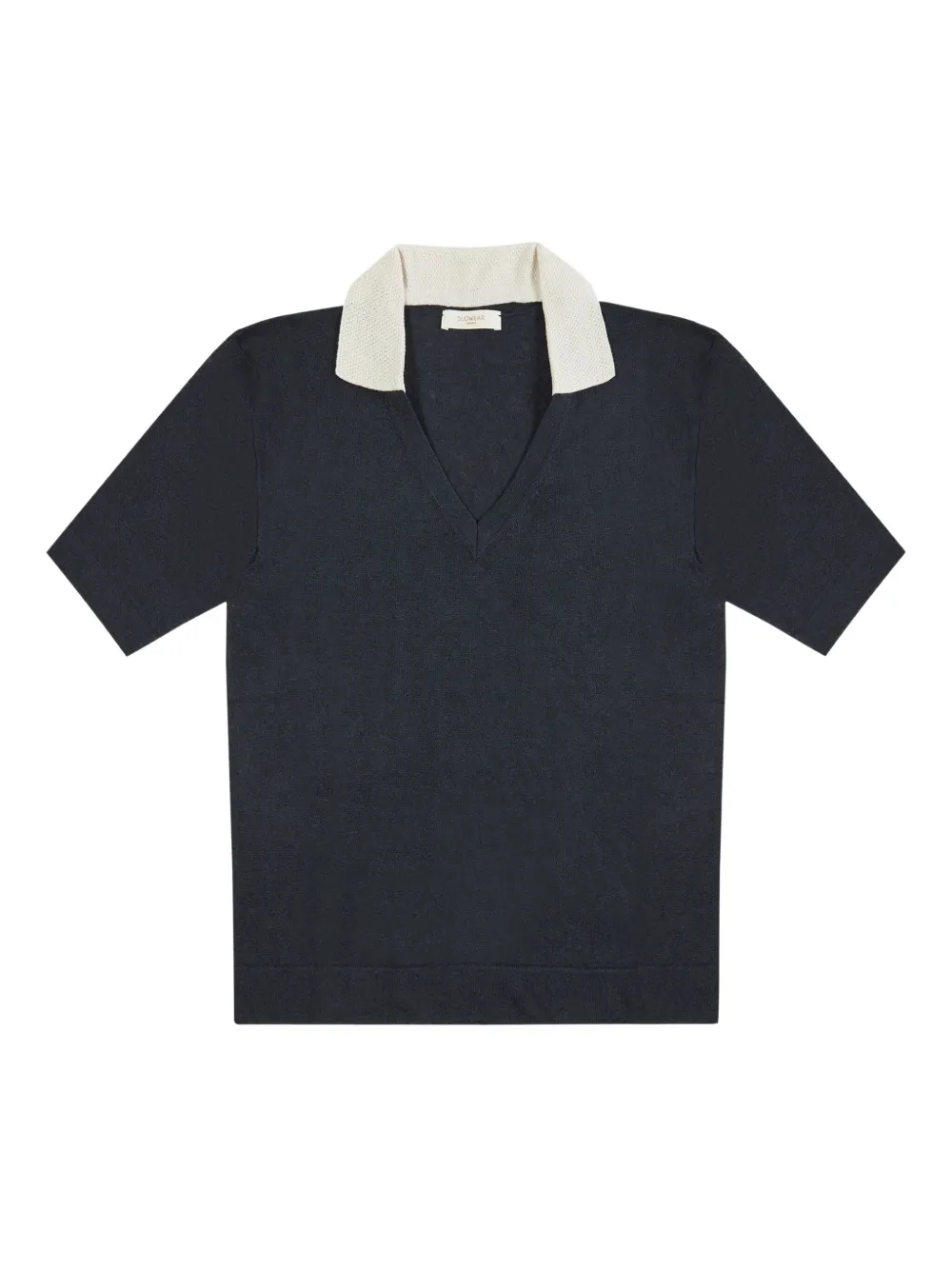 

Футболка с V-образным вырезом Zanone, синий