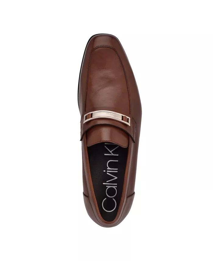 Мужские туфли Jameson Slip-on Calvin Klein, коричневый — фото 4