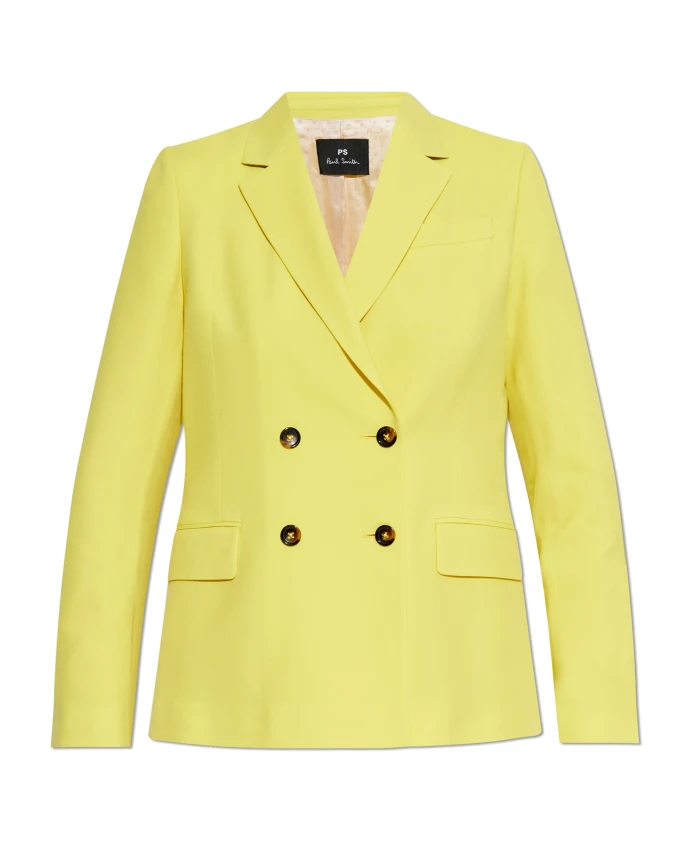 

Двубортный пиджак Ps By Paul Smith, желтый