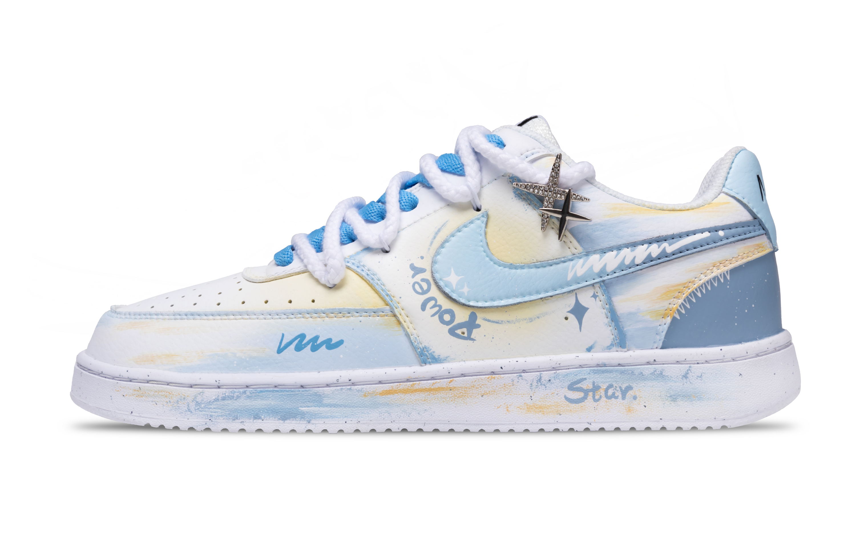 

Nike Кроссовки для скейтбординга Court Vision 1 Low Top, мужские, белые