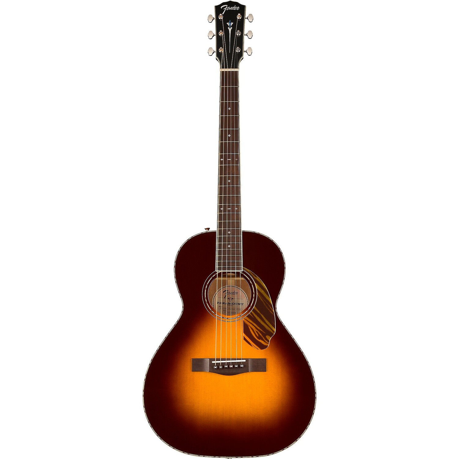 

Акустически-электрическая гитара Fender Paramount PS-220E Parlor, 3-цветная, винтажная, Sunburst