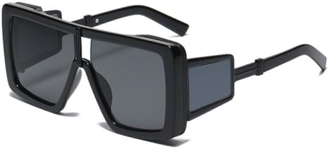 

Модные большие квадратные солнцезащитные очки с плоской верхней частью для женщин, классические солнцезащитные очки в стиле ретро для мужчин с принтом, большие оправы MTZJH, C1