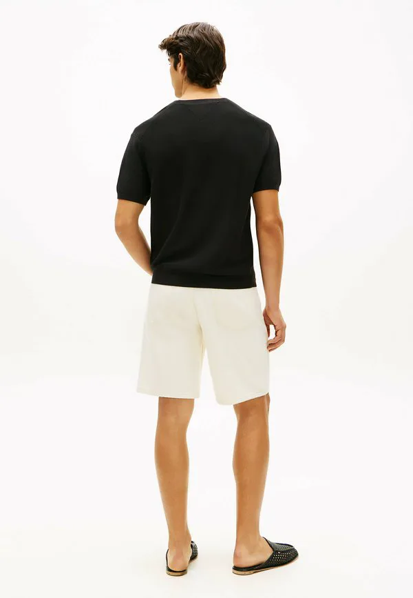 Простая футболка Tommy Hilfiger, Black — фото 3