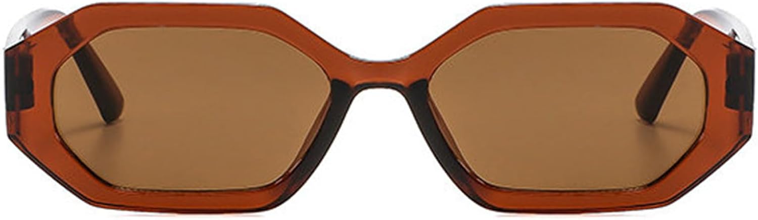 

Солнцезащитные очки Helena Retro Small Square для женщин, модные многоугольные градиентные очки с защитой от УФ-излучения UV400 для мужчин, трендовые панк-солнцезащитные очки, C4