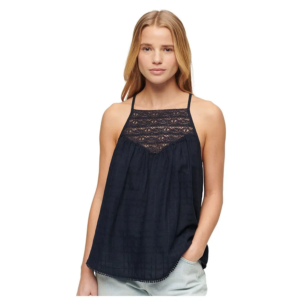 

Футболка Superdry Lace Beach, синий