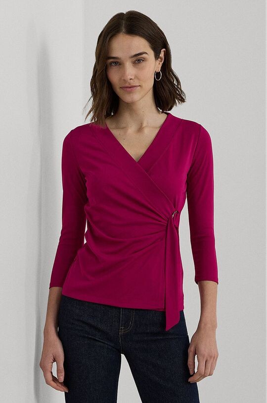 

Блуза Lauren Ralph Lauren, бордовый
