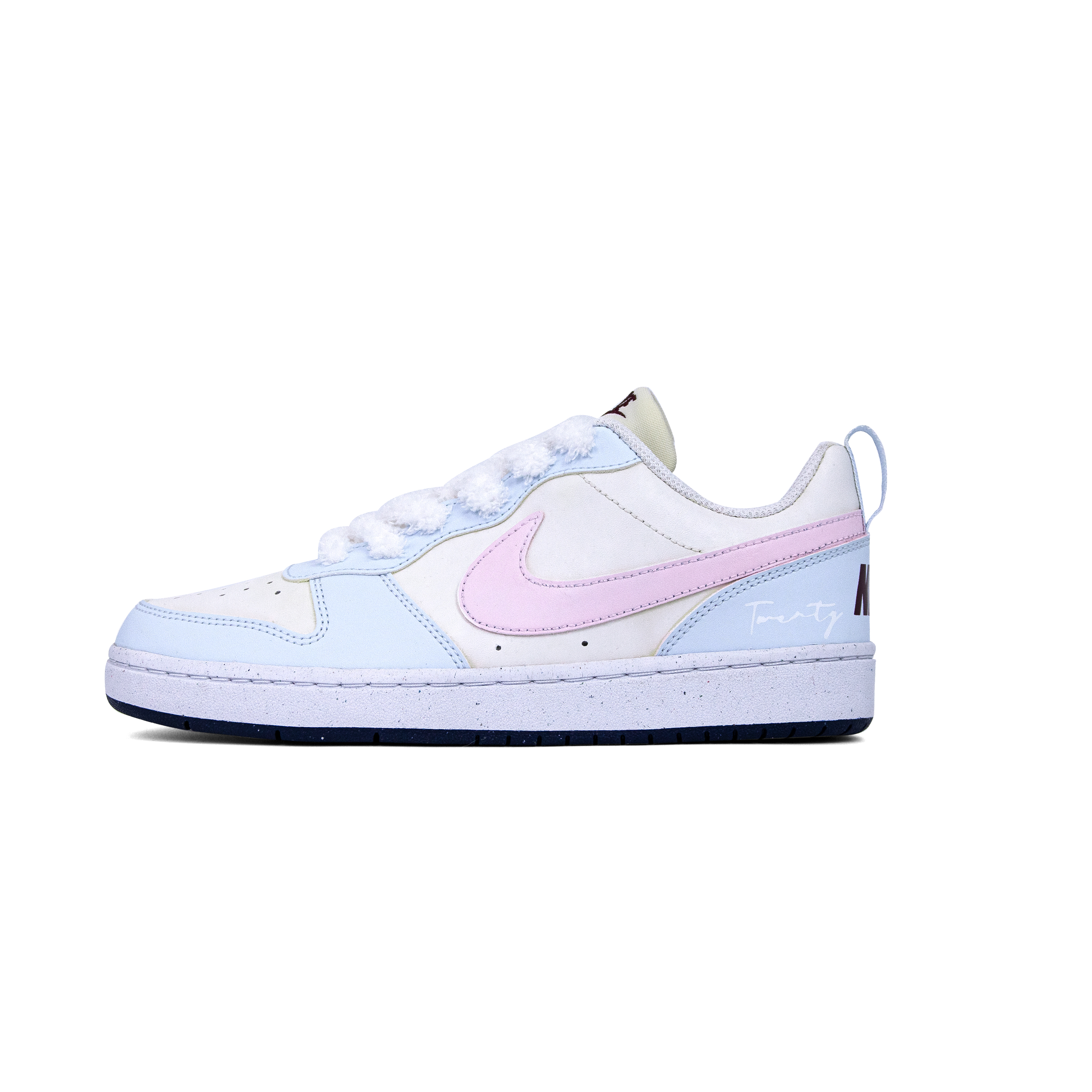 

Детские скейтерские кроссовки Court Borough для младших школьников Nike, синий