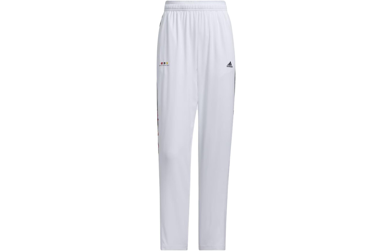 

Спортивные брюки женские белого цвета с логотипом X SHUTING QIU Co-branded Series Adidas