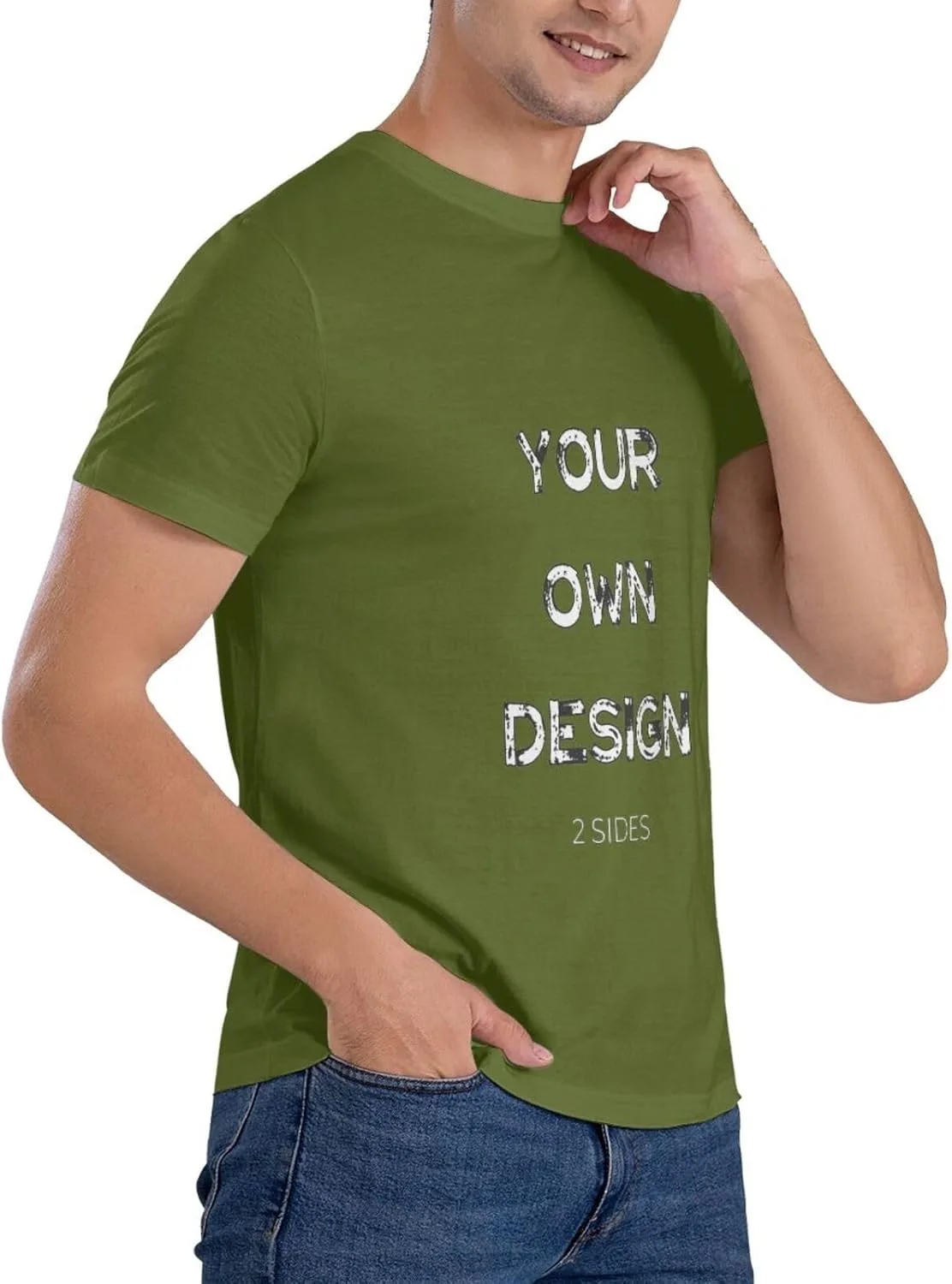 Футболка мужская Custom с принтом — фото 4