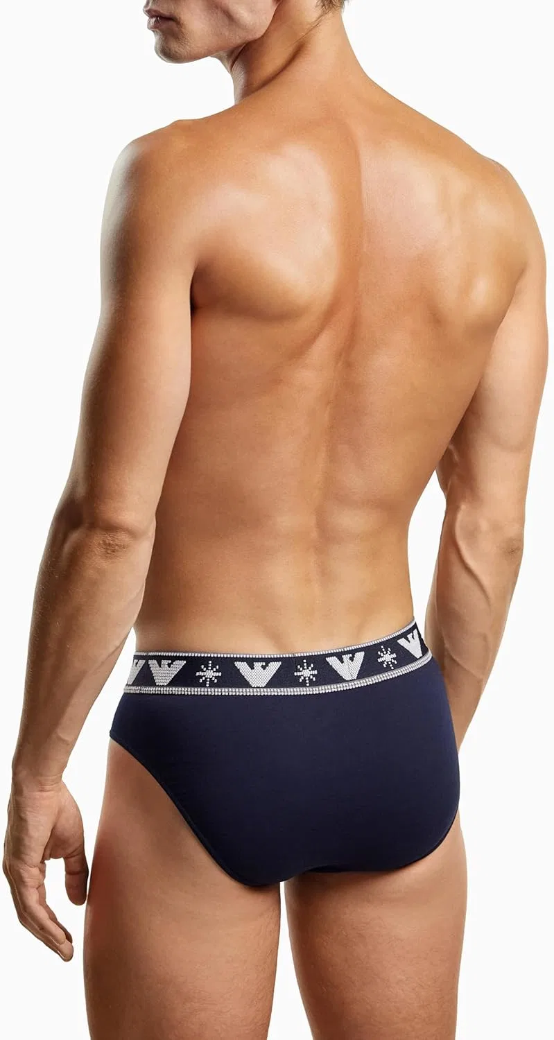 Брифы Emporio Armani, Armani Blue/Stone — фото 2