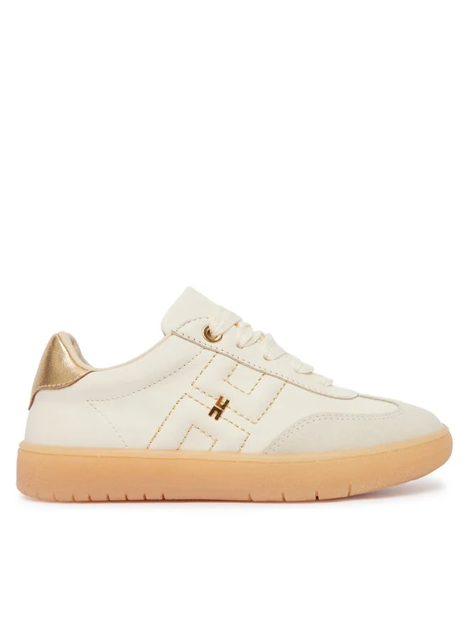 Elisabetta Franchi Кроссовки F4A9-E0510-1877 бежевые