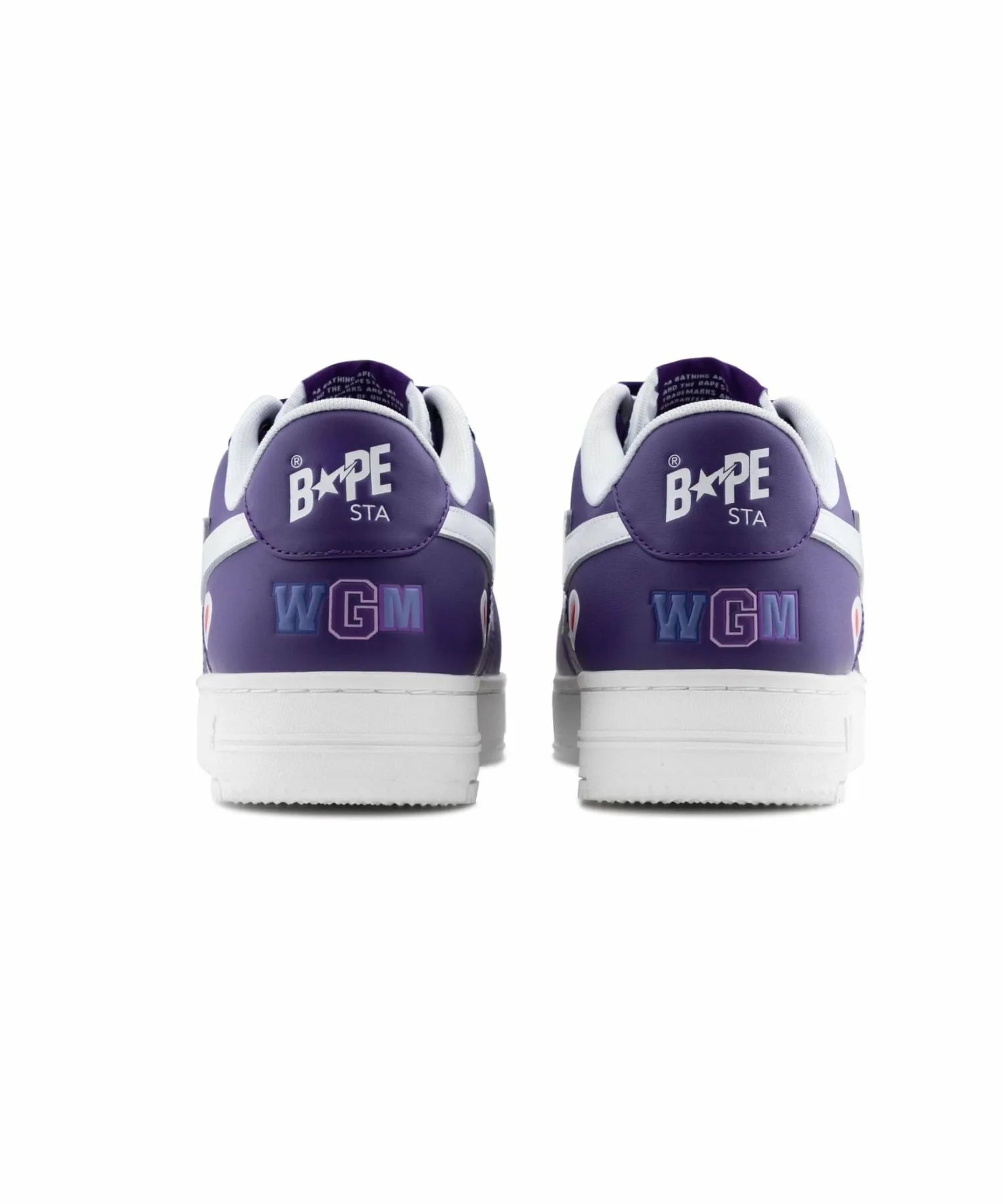 BAPE STA SHARK #2 A BATHING APE, PURPLE — фото 3