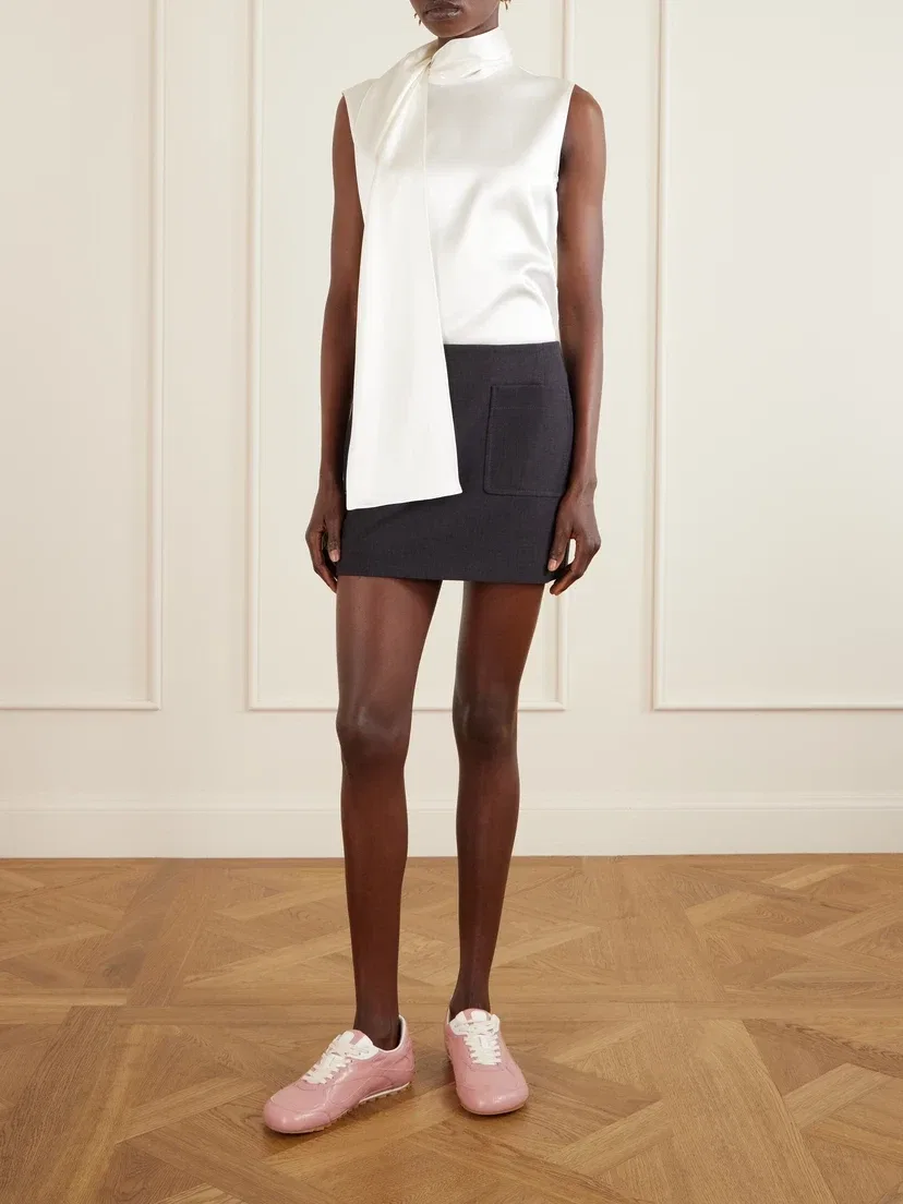 Кроссовки Orbit Flash из кожи BOTTEGA VENETA, розовый — фото 4