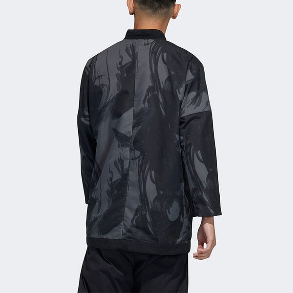 Куртка adidas Wj Gow N Sports Casual Woven Jacket Black, черный — фото 3