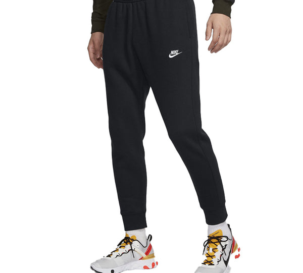Брюки sportswear club fleece trousers black Nike, черный — фото 4