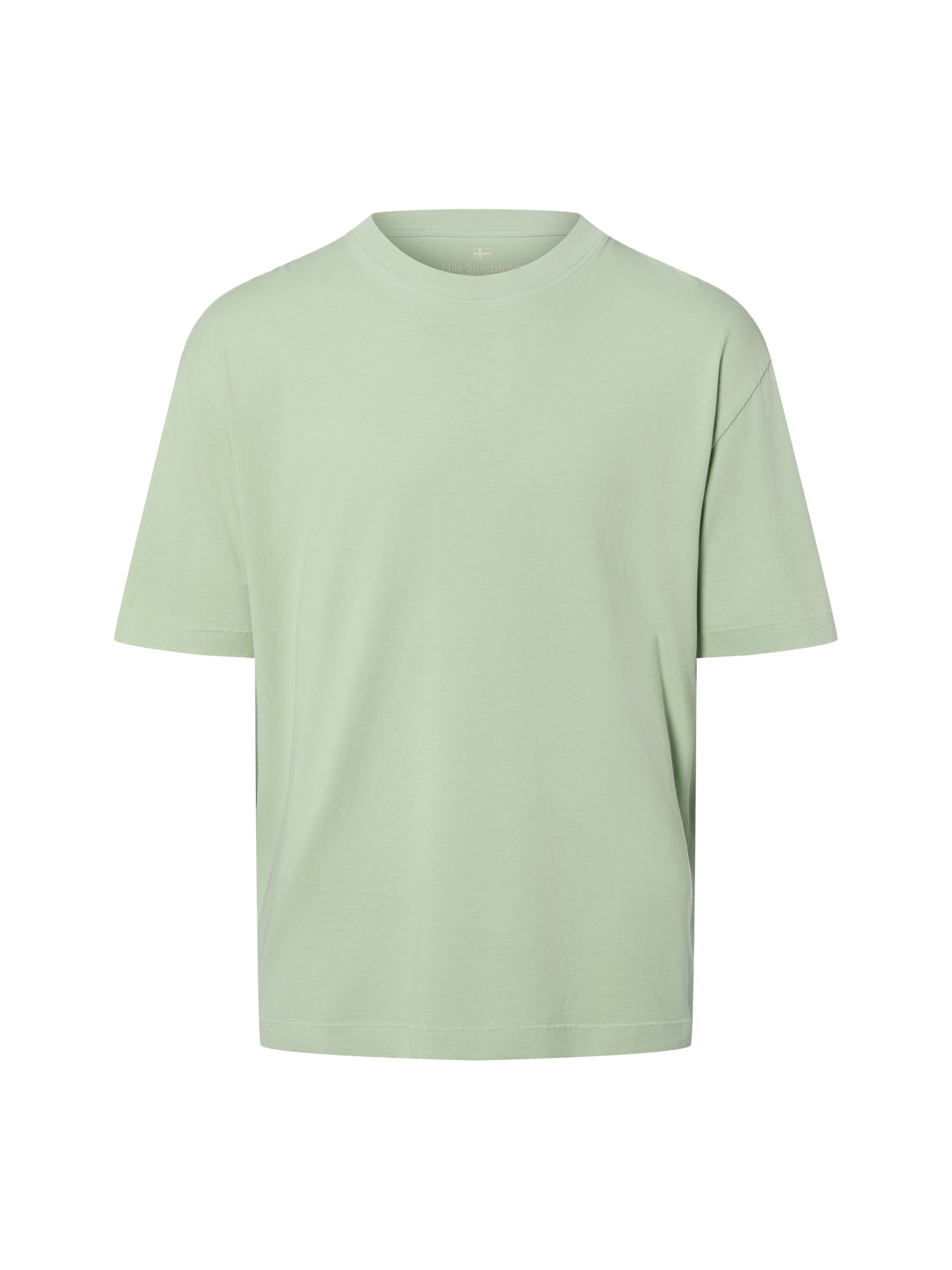 

Nils Sundström Футболка в пастельно-зеленом цвете