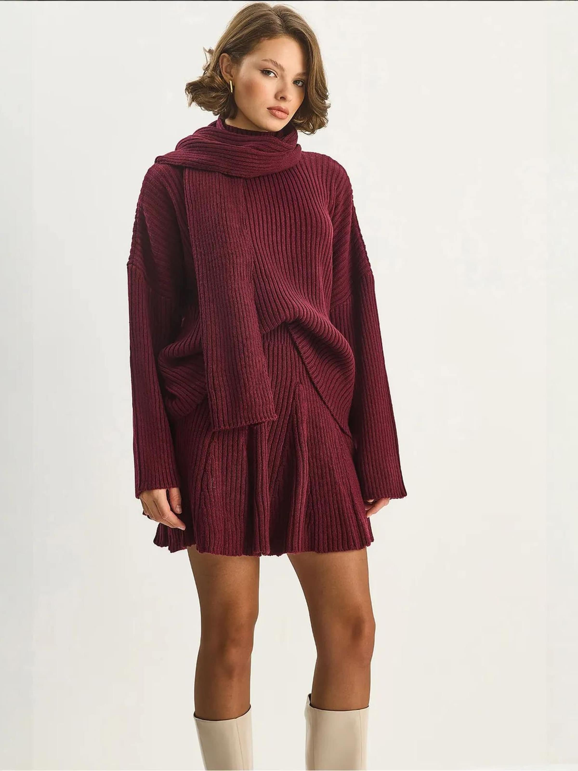 

Bianco Lucci Workwear в цвете бургунди