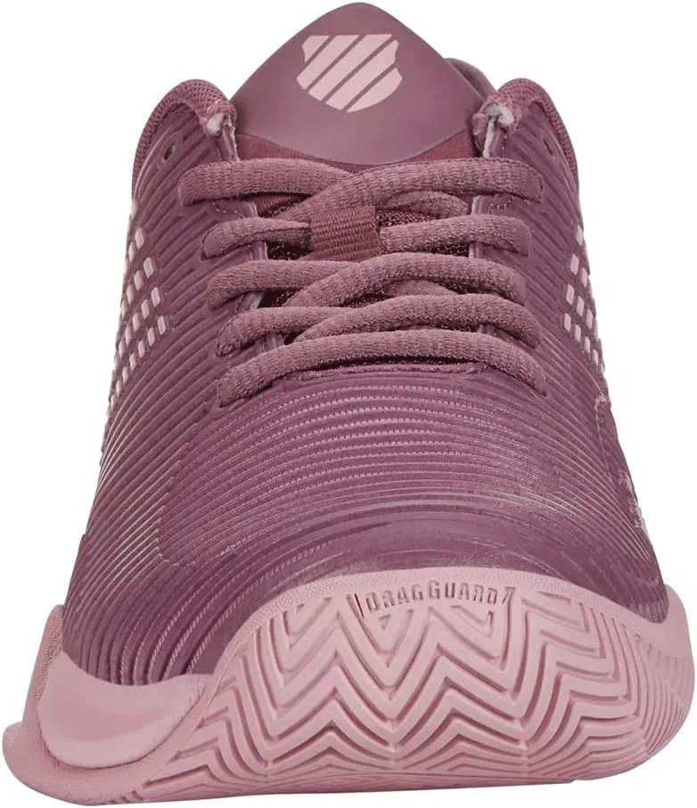 Кроссовки теннисные K-Swiss, цвет Grape Nectar/Cameo Pink — фото 3