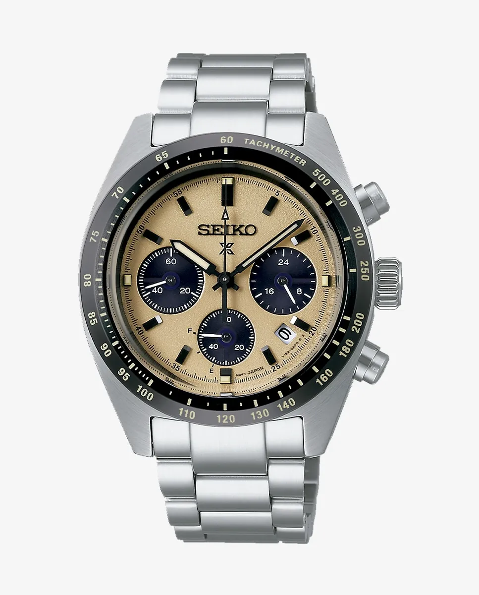 

Мужские часы Prospex SSC817P1 из стали с серебряным ремешком Seiko, серебряный